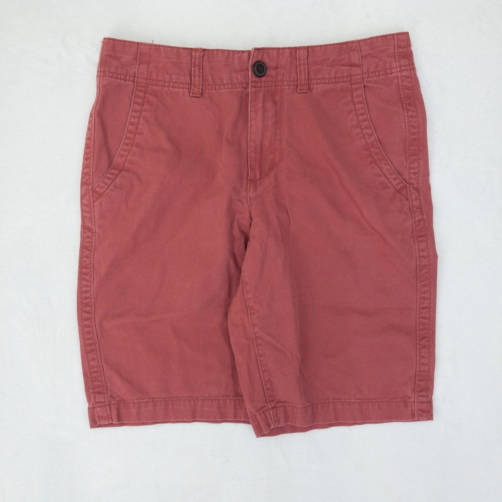 Urban Pipeline Classic Cotton Shorts Mens Size 30 Pink Red Flat Front